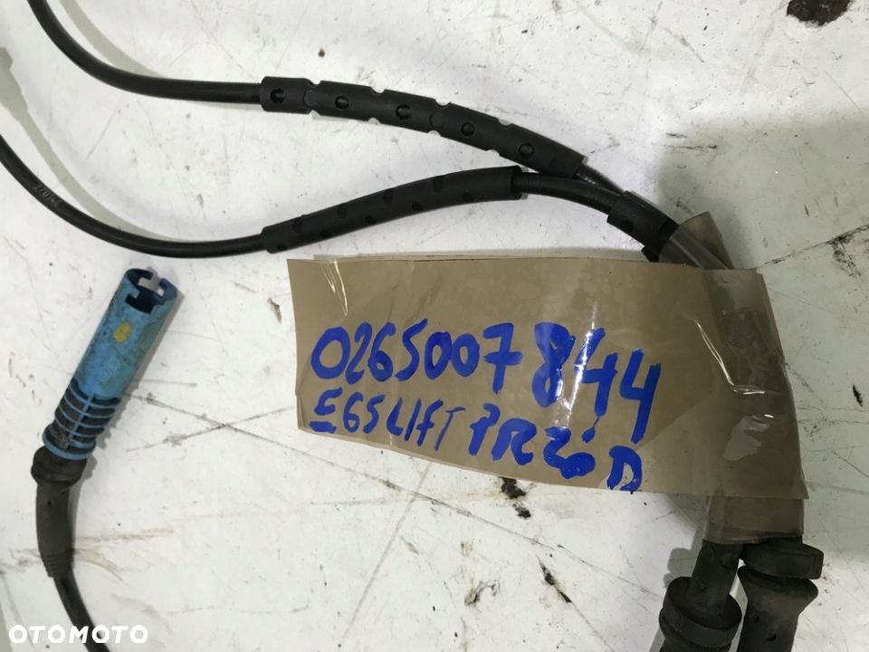 CZUJNIK ABS PRZEDNI 0265007844 BMW E65 LIFT - 2