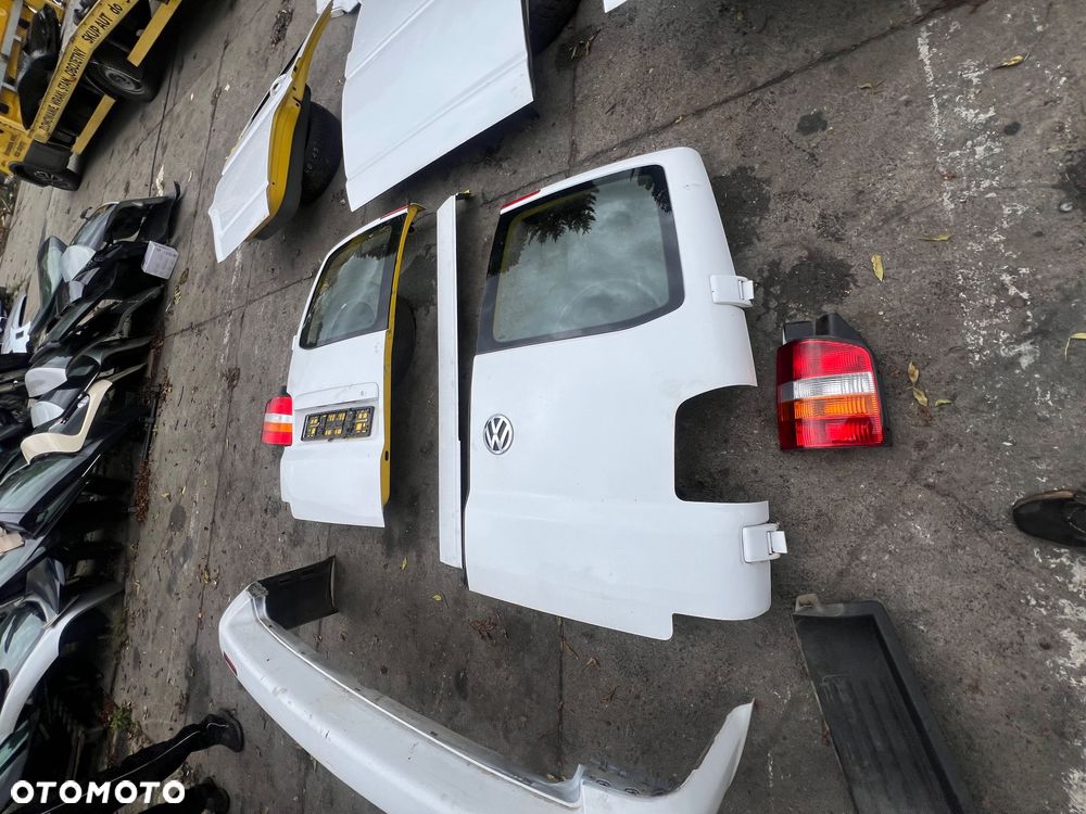 Vw t5 transporter maska pas przedni drzwi przód kompletny drzwi tył tylne boczne - 4