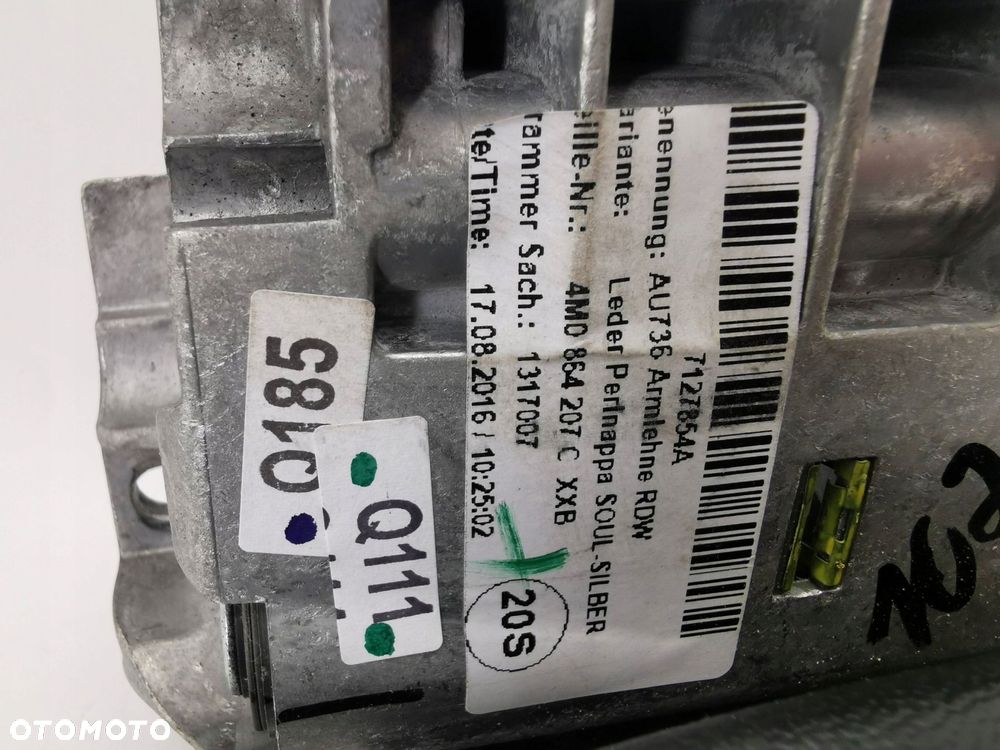 audi q7 4m przedni podłokietnik tunelu środkowego - 5