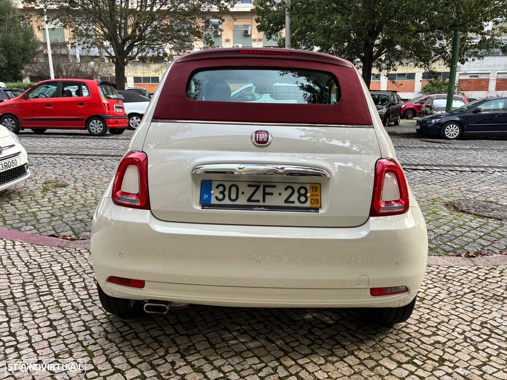 Fiat 500C 1.2 Lounge S&S - 9