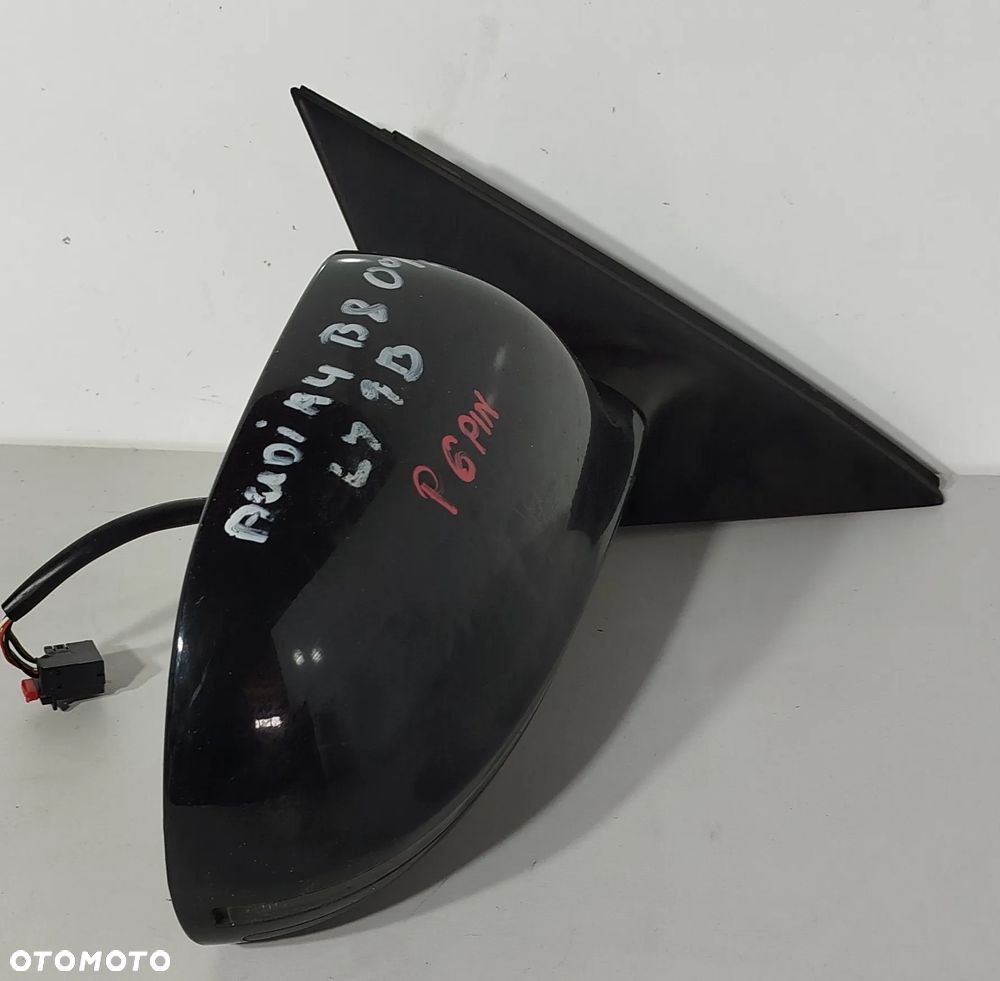 lusterko prawe przednie AUDI A4 B8 07-15 6 PIN LY9B - 2