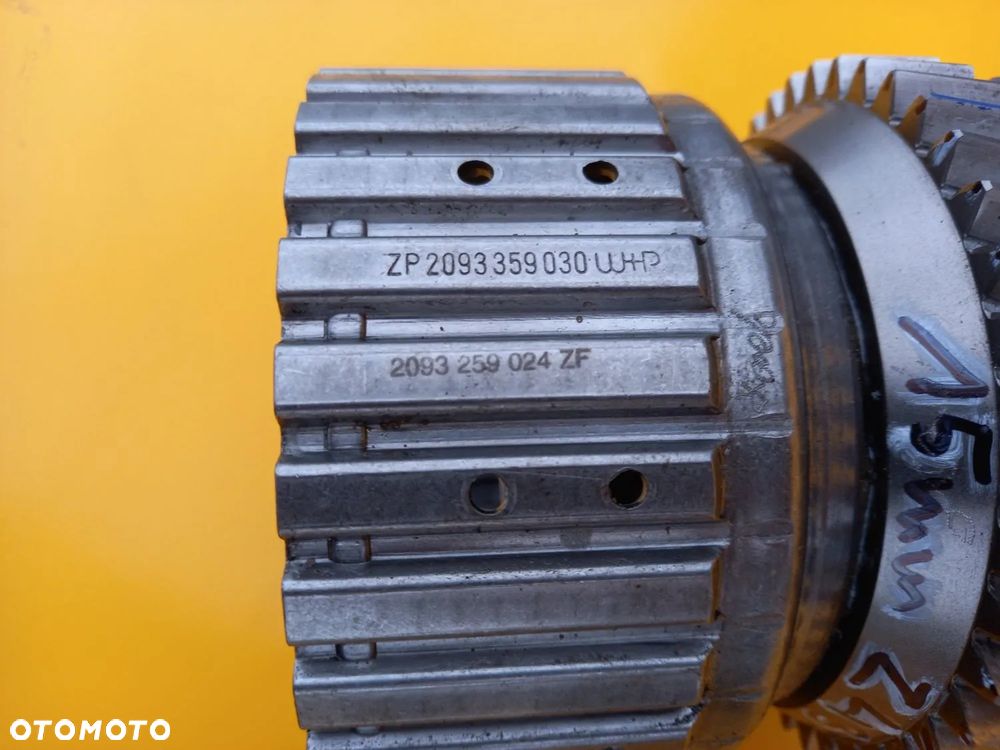 Kosz sprzęgła wałek 15mm 43Z tryb ZF Deutz Fahr Agrotron 150 NEW Lamborghini Hurlimann Case Same - 3