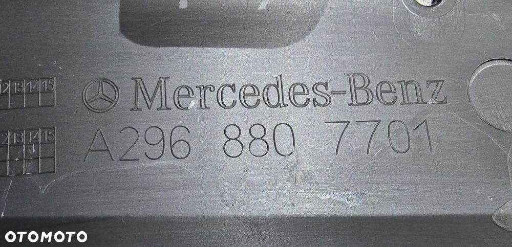 listwa błotnika przód prawa mercedes eqs x296 w296 amg suv a2968807701 - 5