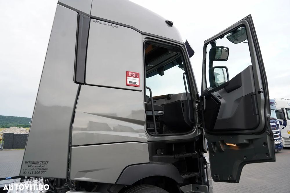 Renault T480 / 13 L / RETARDER / I-PARK COOL /   PNEURI 100% / METALICE / CONTRACTUL DE SERVICE - 36