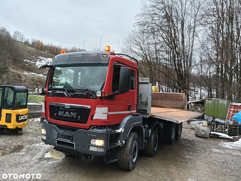 MAN TGS 35.480 8x4 8x4 Wywrotka Trójstronna | Hydroburta | Euro 5 | Resor - 5
