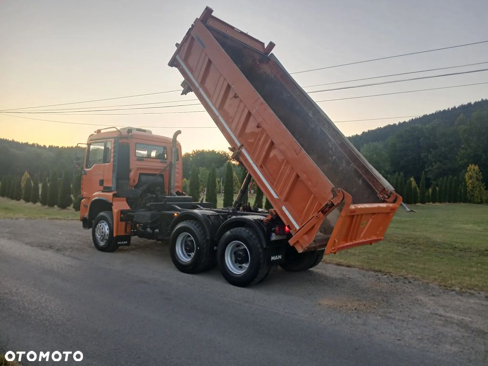 MAN TGA 26 460 KM BORDMATIC MEILLER KIPPER Stare tacho Perfekcyjny Zaczep - 9