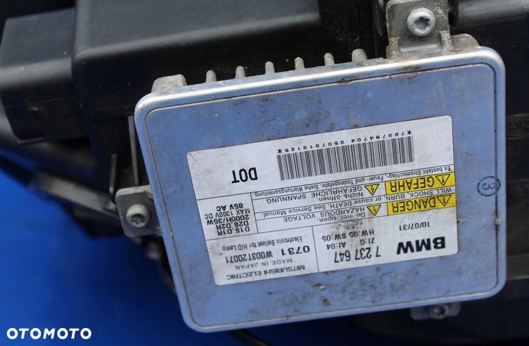 Reflektor prawy lewy xenon lampa prawa lewa kompletna OE BMW F01 F02 Europa - 26