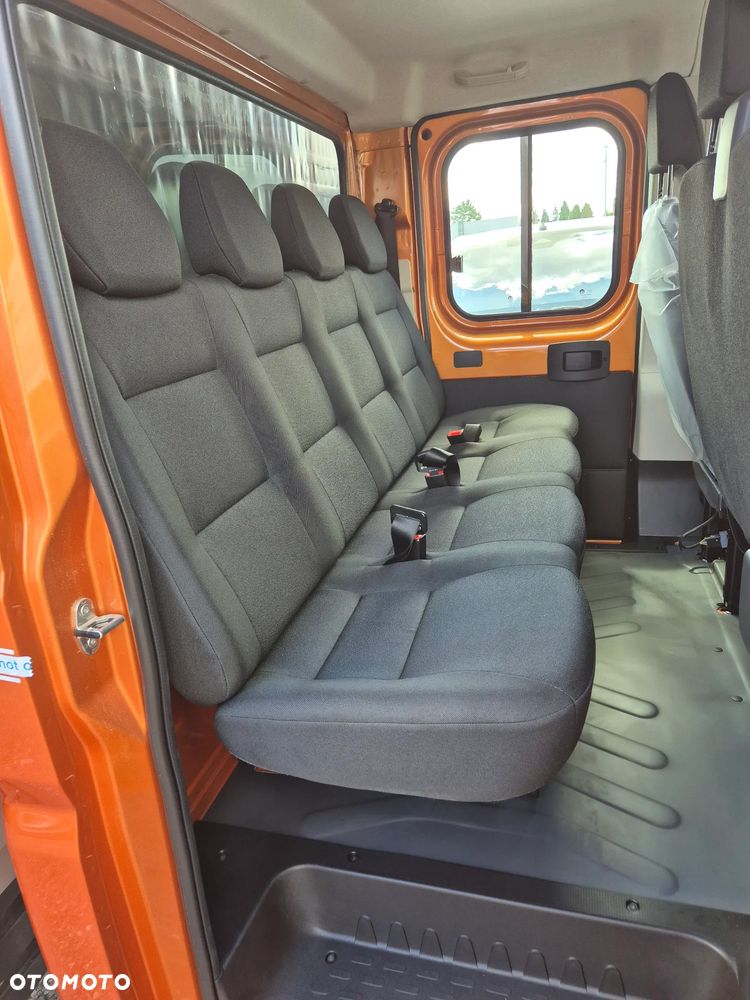 Peugeot Boxer Podwójna Kabina Dobel Brygadowy 7miejsc Skrzynia 3.2m PLANDEKA + HAK  !! OD RĘKI !! - 11