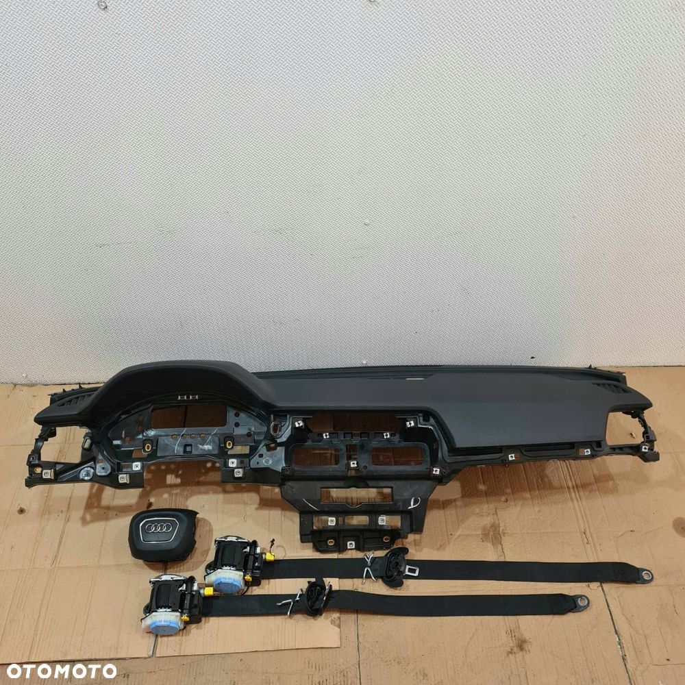 audi q5 80a 80b konsola kokpit deska pasy airbag - 1