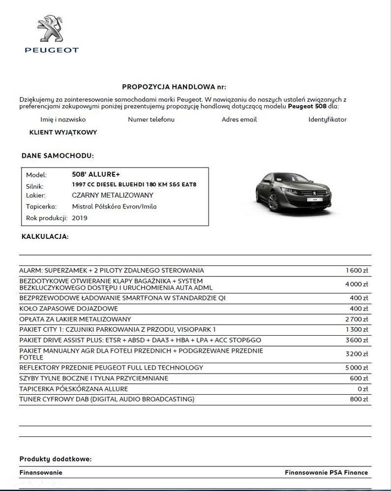 Peugeot 508 2.0 BlueHDi Allure S&S EAT8 - 14