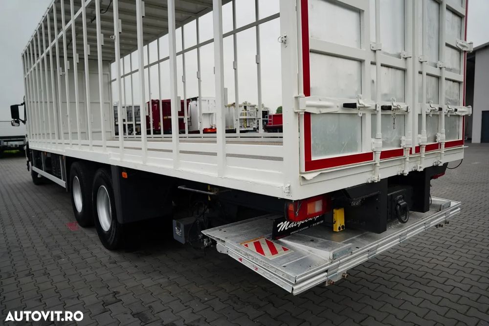Volvo FM 380 / SOLO / 6X2 / PENTRU ANIMALE / PĂSĂRI / RIDICARE 2.000 KG / EURO 5 - 11