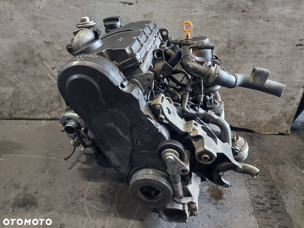 SILNIK DIESEL + POMPOWTRYSKI + TURBO PASSAT B5 1.9 TDI ATJ 038130073F - 6