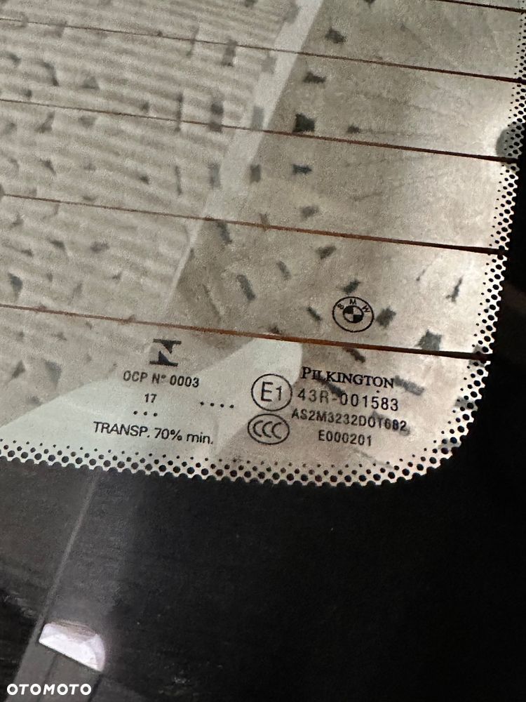 Tylna szyba bmw f33/f83 z całym wyposażeniem - 3