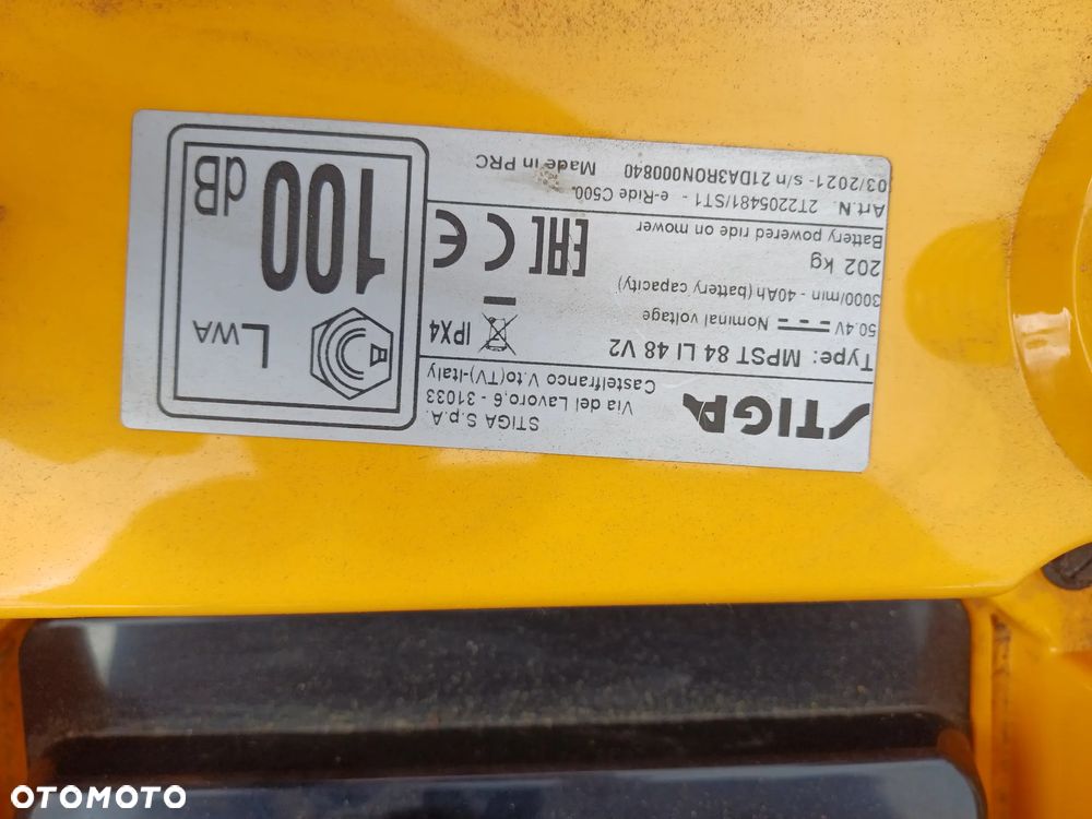 Inny STIGA e-Ride C500 - 3