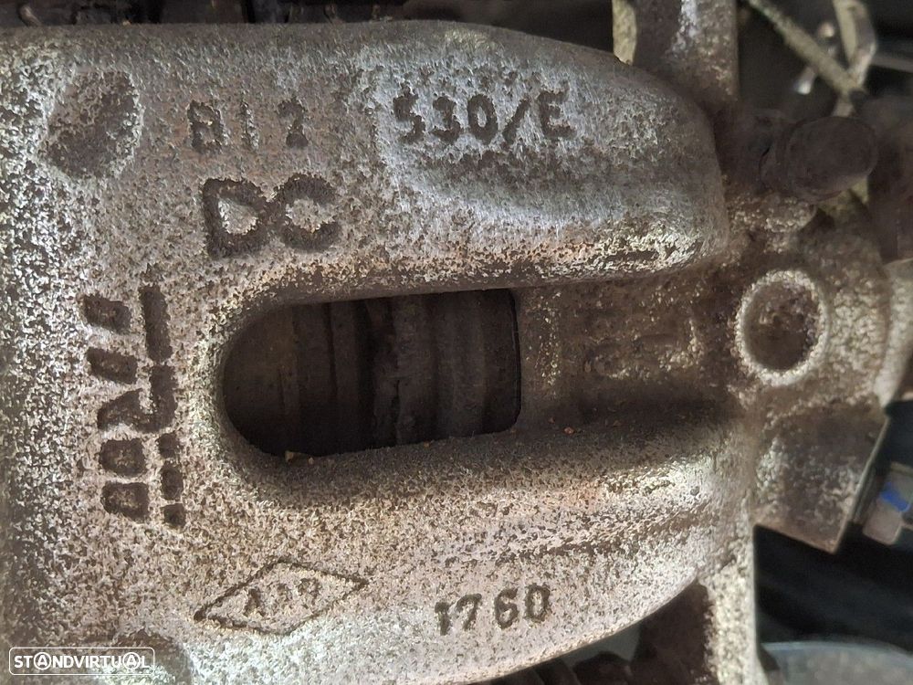 Pinça Travão Trás Esquerda Renault Kangoo / Grand Kangoo (Kw0/1_) - 2