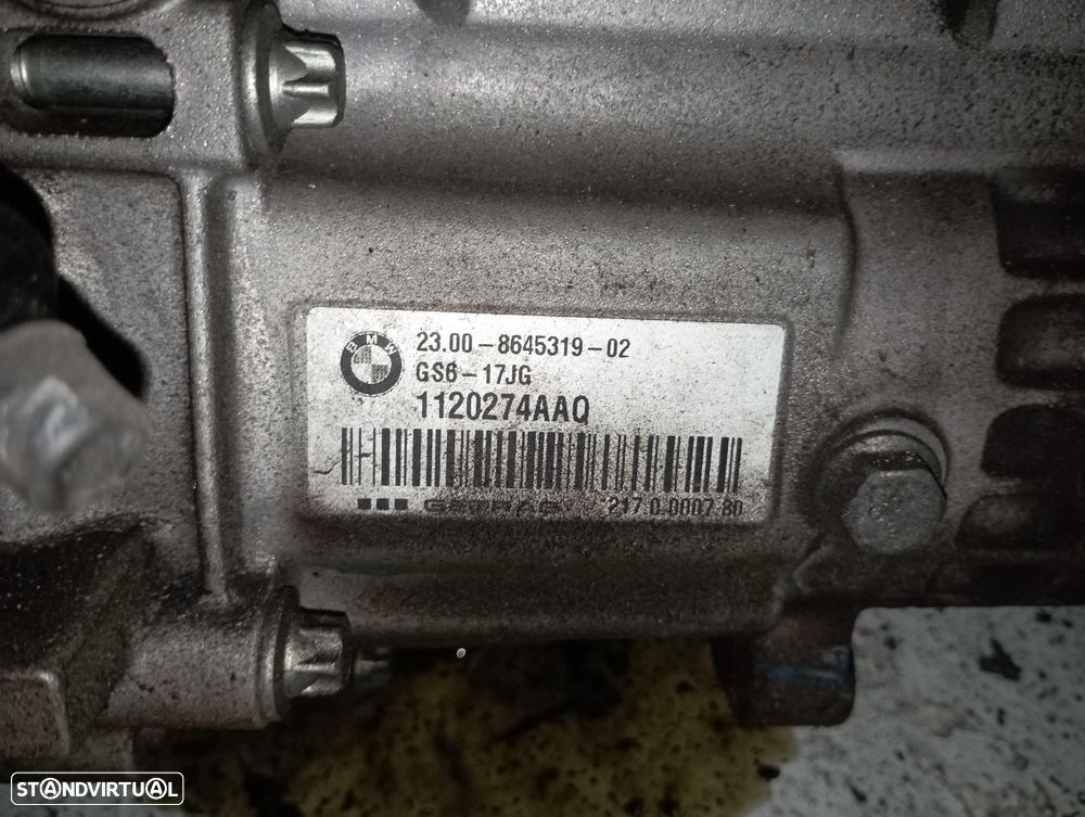 Caixa de Velocidades BMW 116D F20/F21 1.5D Ref: 1120274AAQ / GS6-17JG - 4