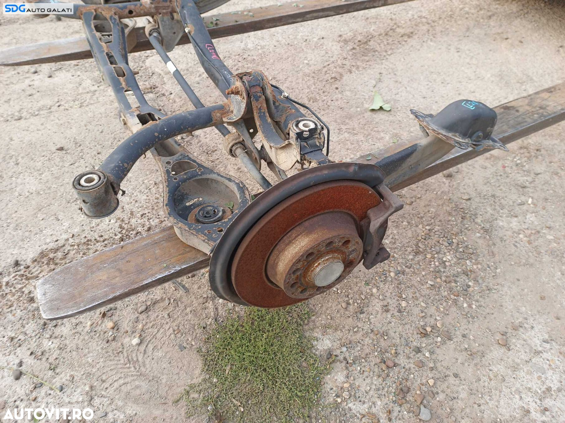 Punte Spate cu Brat Brate Fuzeta Fuzete Volkswagen Golf 5 Break Combi 2004 - 2008 [L2118] - 5
