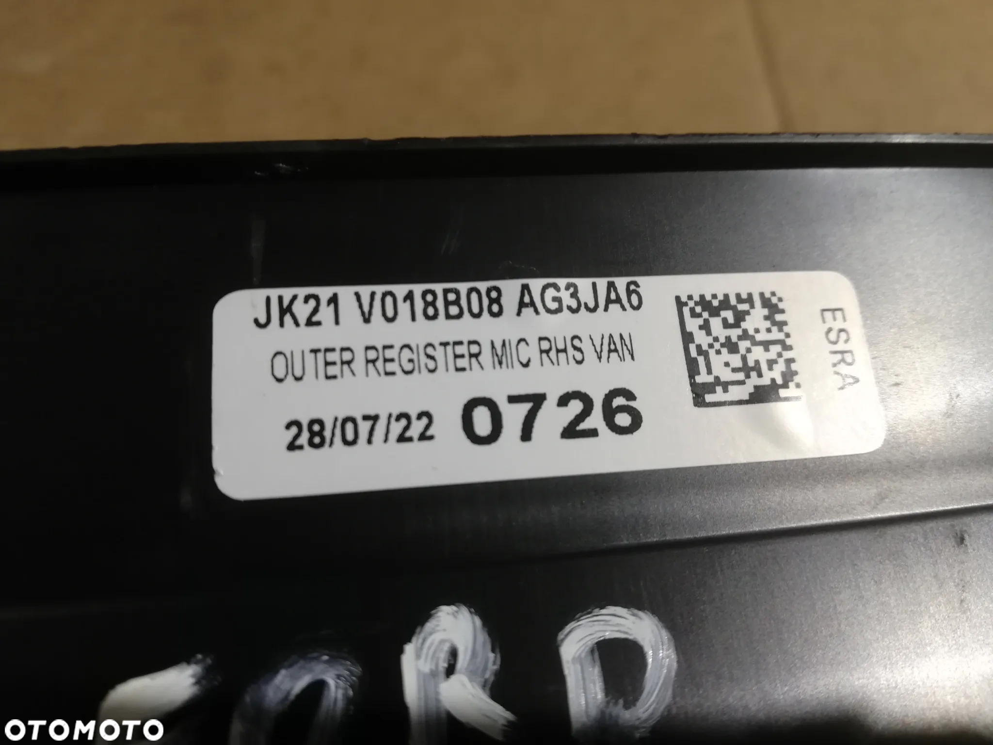 Ford Transit Custom kratka nawiewu jk21 v018b09a f3ja6  jk21 v018b08a f3ja6 - 4