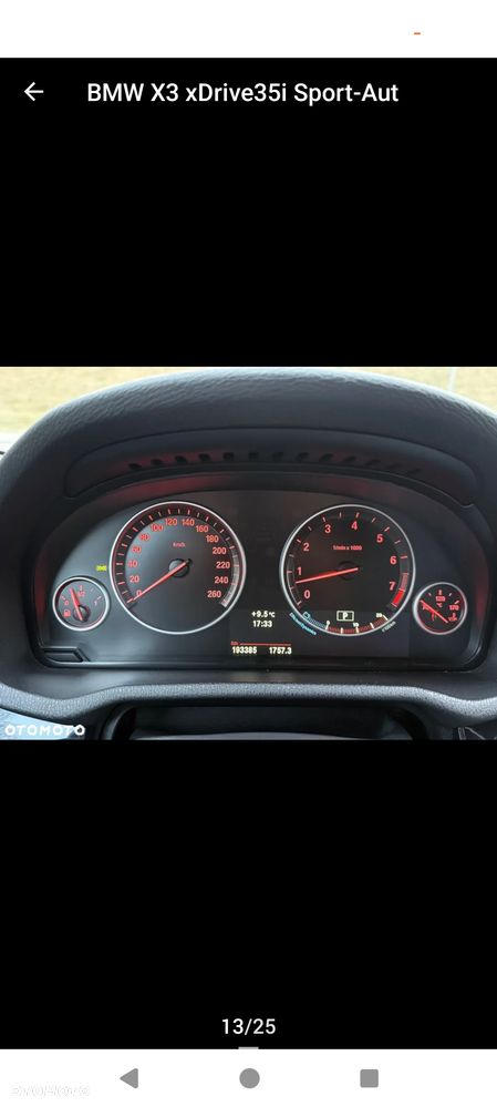 BMW X3 xDrive35i M Sport sport - 12