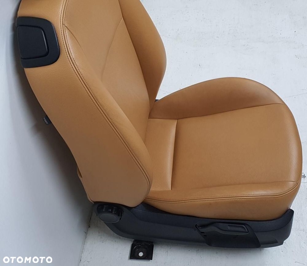 FOTEL PRAWY PRZÓD PASAŻERA SKÓRA FORD FOCUS MK2 - 5