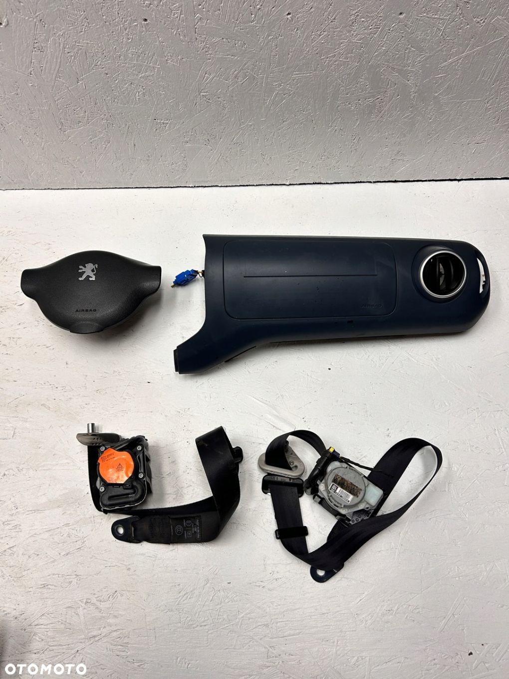 PODUSZKA KIEROWCY PASAŻERA, PASY AIRBAG PEUGEOT PARTNER II TEPEE Lift - 1