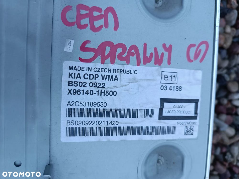 KIA CEED I RADIO CD KIA CDP WMA - 2
