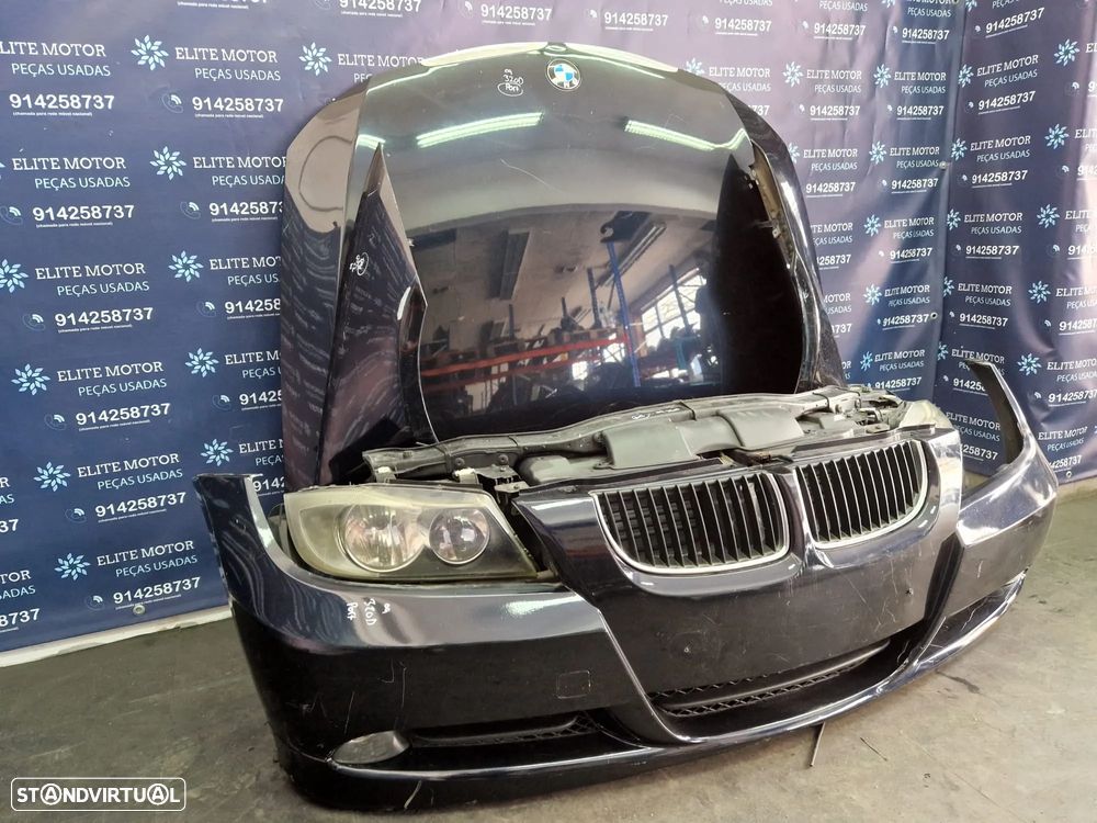 Frente completa usada BMW E90 E91 320D capot parachoques guardalamas oticas radiador 318d - 2