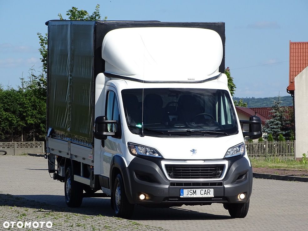 Peugeot Boxer 3.0 180 Km Ducato Plandeka 8 EuroPalet + WINDA BAR JAK NOWY!! Polski Salon 1 Wł.!! - 4