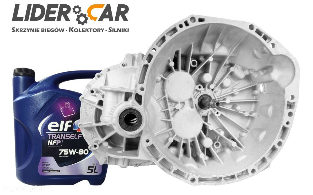 Skrzynia biegów + sprzęgło Nissan Primastar 2.5 PF6 - Olej i Wysyłka Gratis - 2