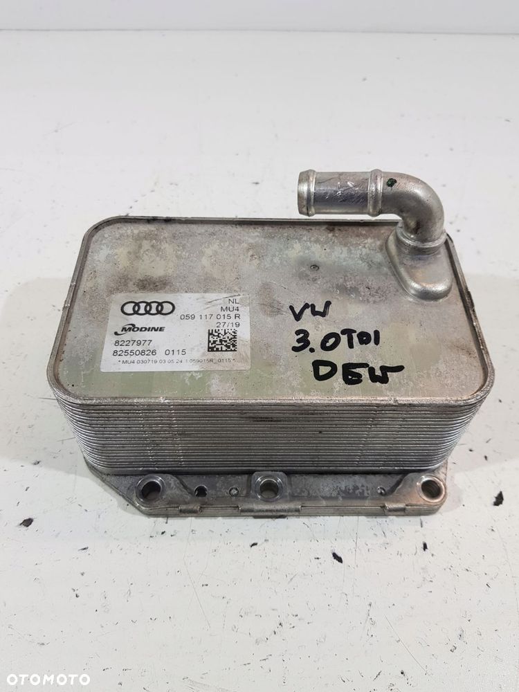 chłodniczka oleju 059117015r audi a6 c8 a7 a4 b9 q5 vw 3.0tdi - 2