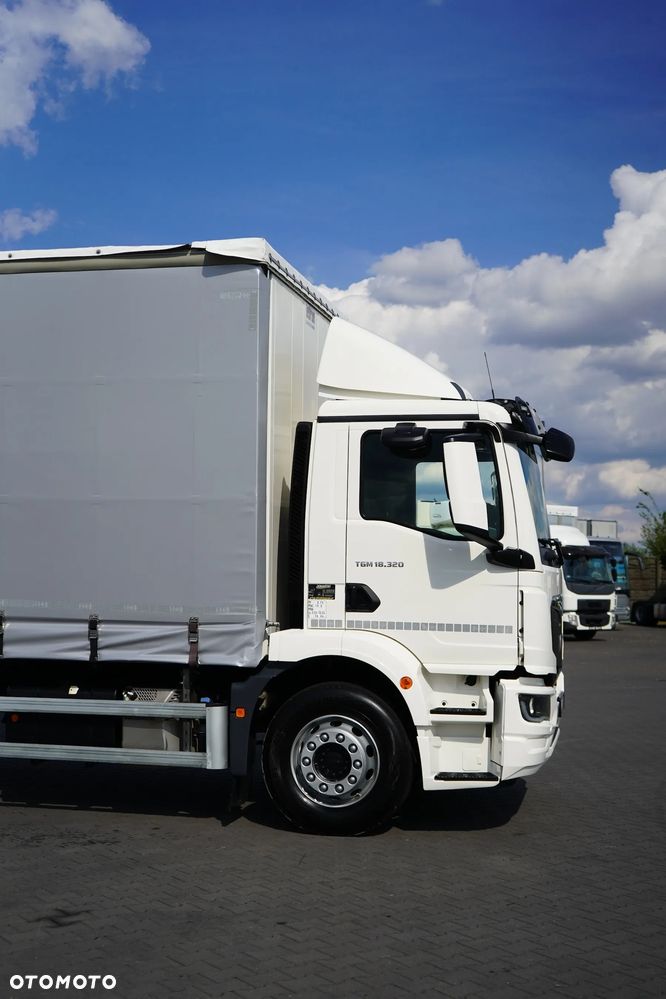MAN TGM / 18.320 / ACC / E 6 / FIRANKA + WINDA / ŁAD. 9 175 KG / 21 PALET / DŁ. 8,6 M - 29