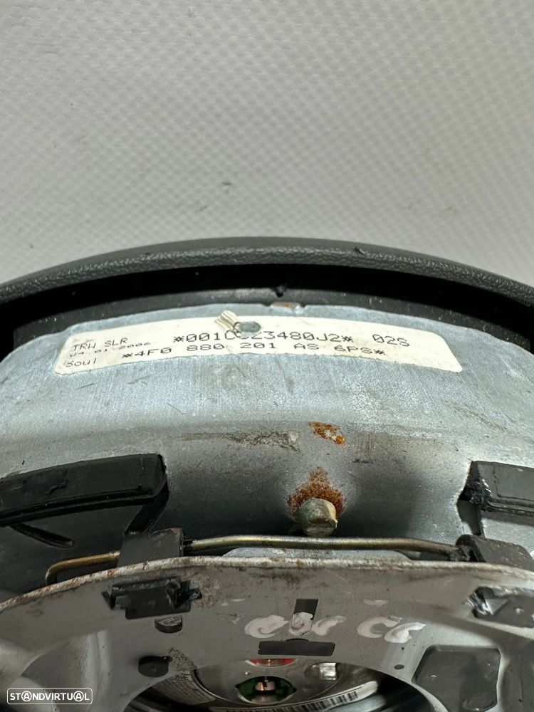 .Airbag Volante Guiador Original Audi A6 C6 4F 4F0880201AS 2004 - 2011 - 7