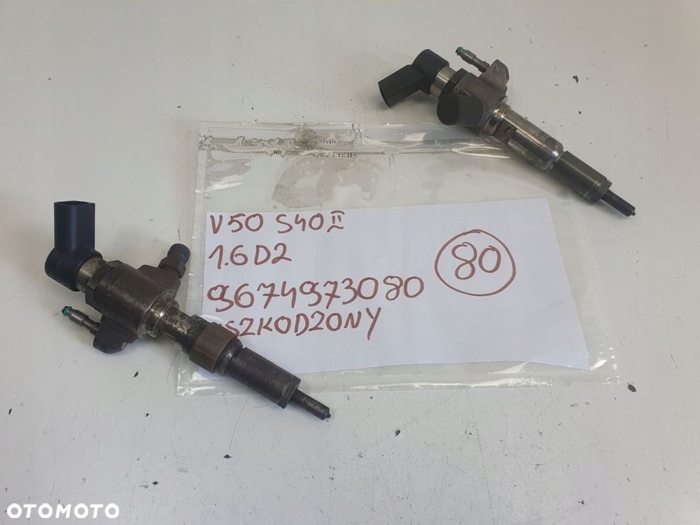 WTRYSKIWACZ Volvo V50 S40 II C30 1.6 D2 _ wtrysk 9674973080 - 10