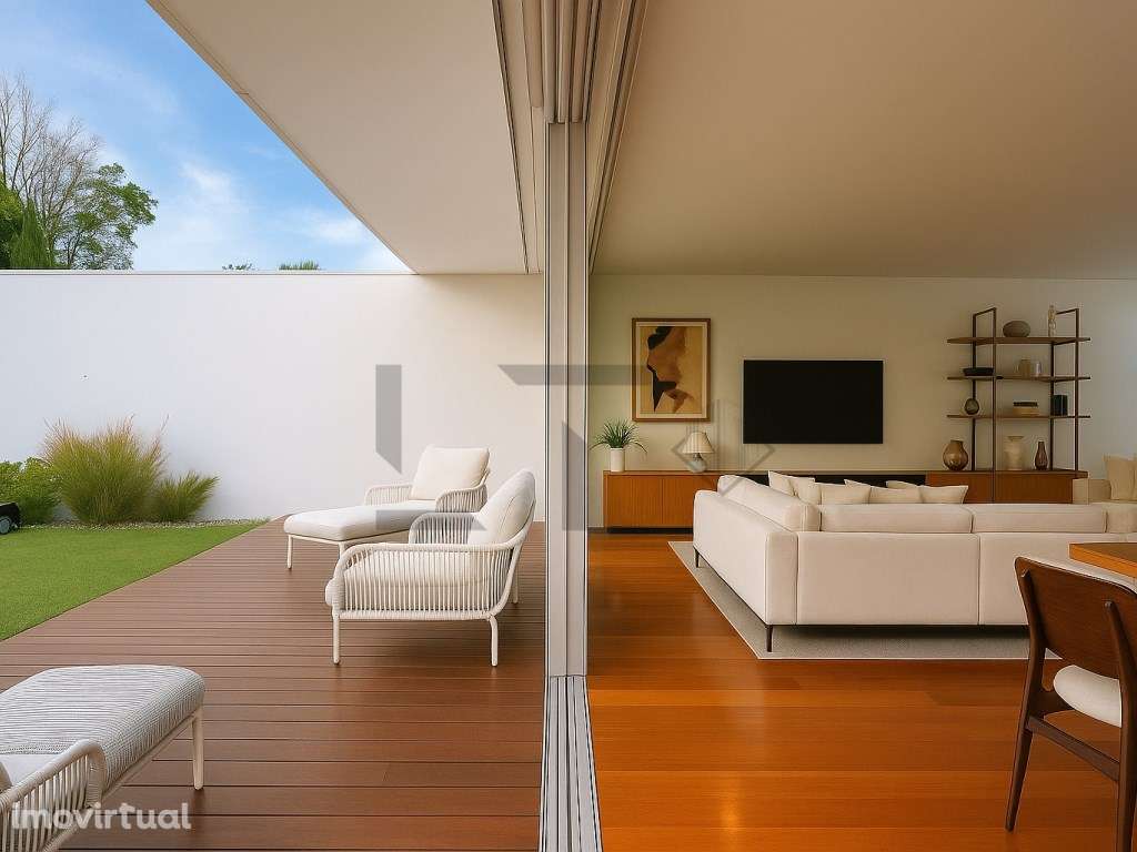 Moradia T4 com Jardim e Piscina Privada para Venda no Paço do Lumia... - Grande imagem: 3/26