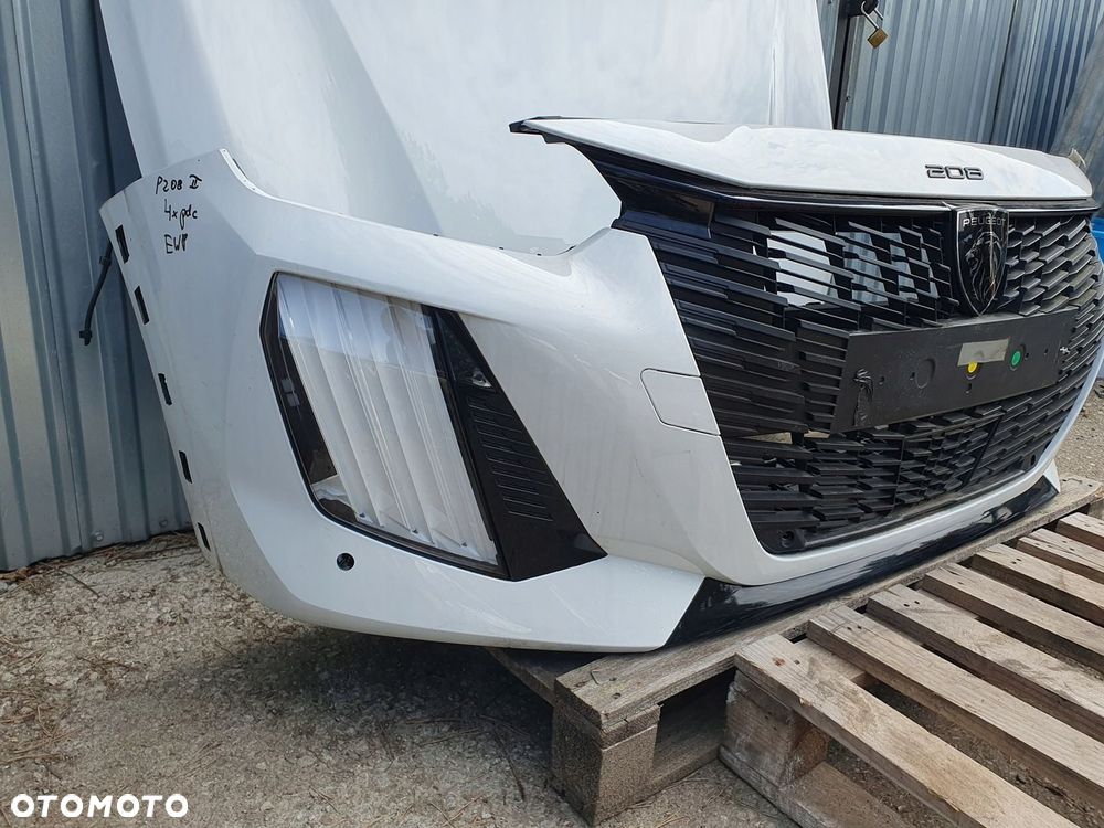 PEUGEOT 208 II LIFT ZDERZAK MASKA 2X BŁOTNIK 2X LAMPA EWP - 9