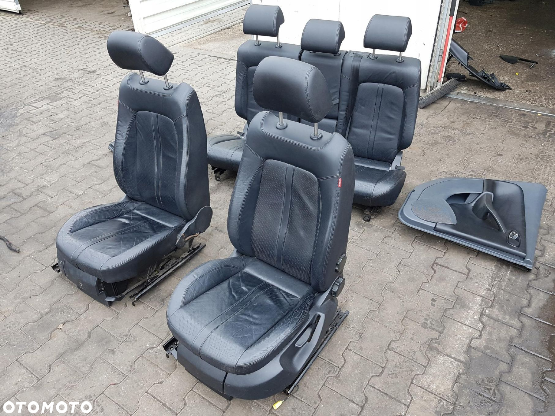 SEAT ALTEA 04-09r TOLEDO III FOTELE SKÓRZANE - 5