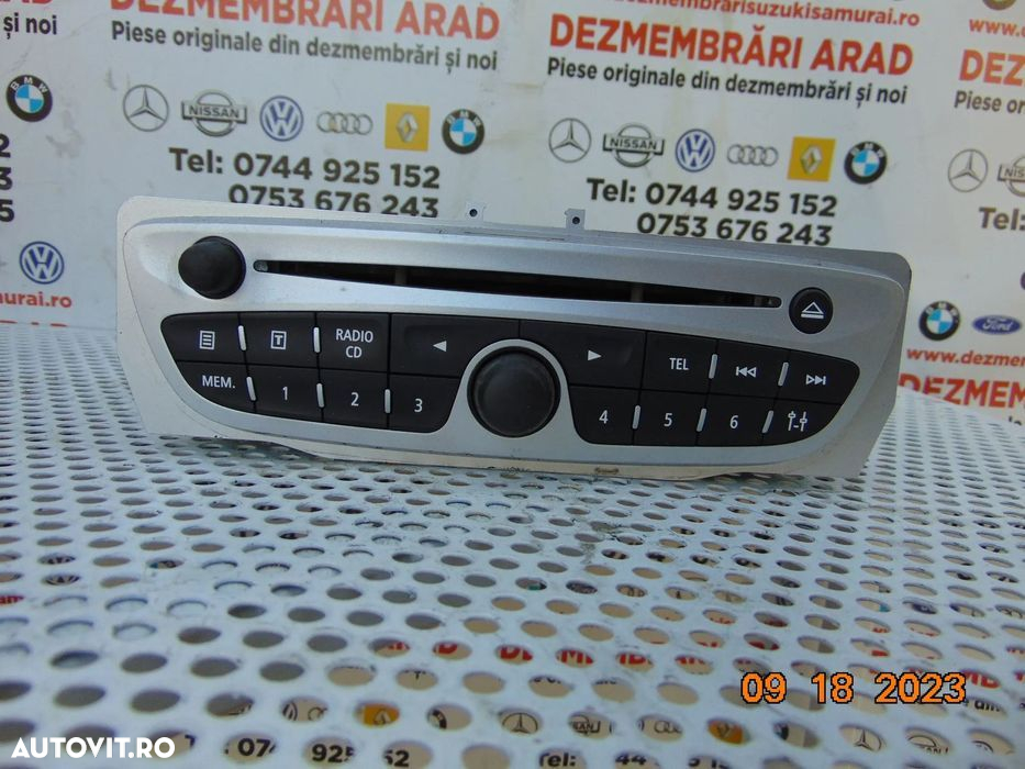 Radio CD renault Scenic 3 an 2009-2016 Megane 3 radio cd original dezm - 3