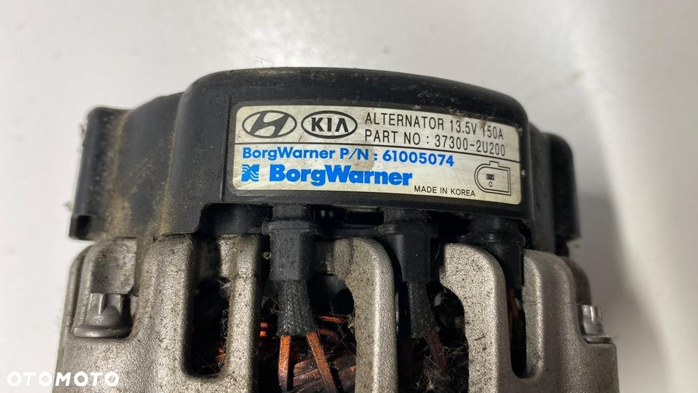 HYUNDAI TUCSON III KIA SPORTAGE IV 1.6 CRDI ALTERNATOR 37300-2U200 - 6
