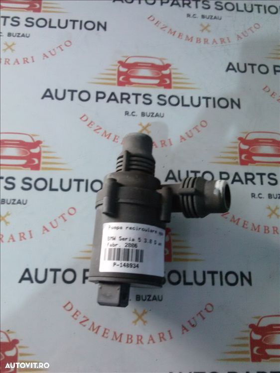 pompa recirculare apa bmw seria 5 3.0 d an fabr. 2006 - 1