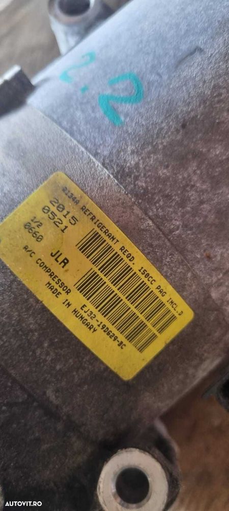 Comprsor ac Range Rover Evoque Land Rover Discovery Sport motor 2.2 - 2