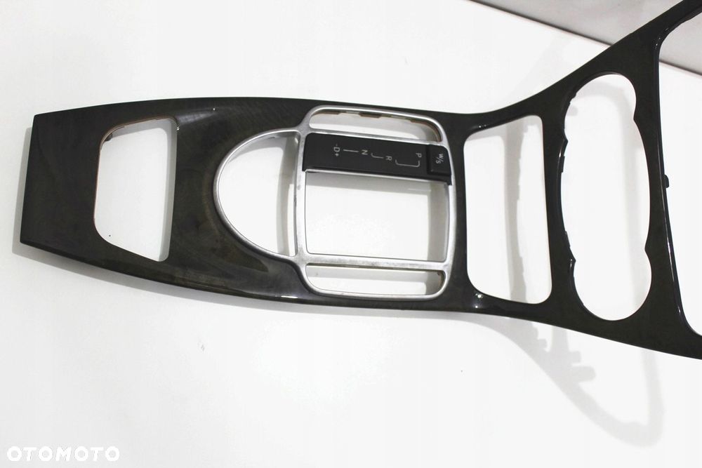 Ramka środkowa konsoli panel dekor drewno Mercedes SL R230 W230 SL500 SL350 - 13