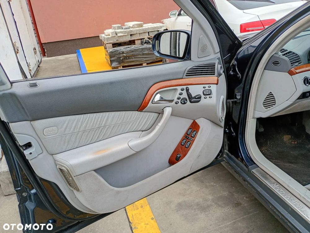 MERCEDES S KLASA W220 98-02 M113.941 M113 4.3 V8 RADIO ORYGINALNE NAWIGACJA - 4
