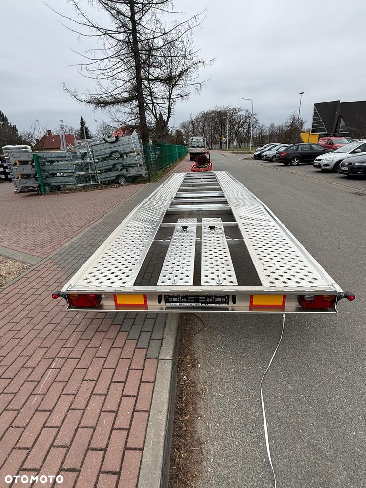 Gala BBG Laweta Gala Taurus 8535AL raz łamana 8,5x2,05m ALUMINIOWA 3 osie DMC 3500kg koła 195r13c super lekka dostawa MOTOMUS - 7