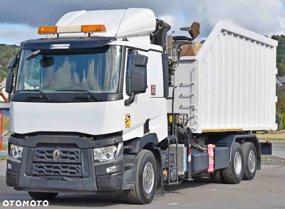 Renault C 460 * HAKOWIEC + KESLA 21172 * STAN BDB - 4