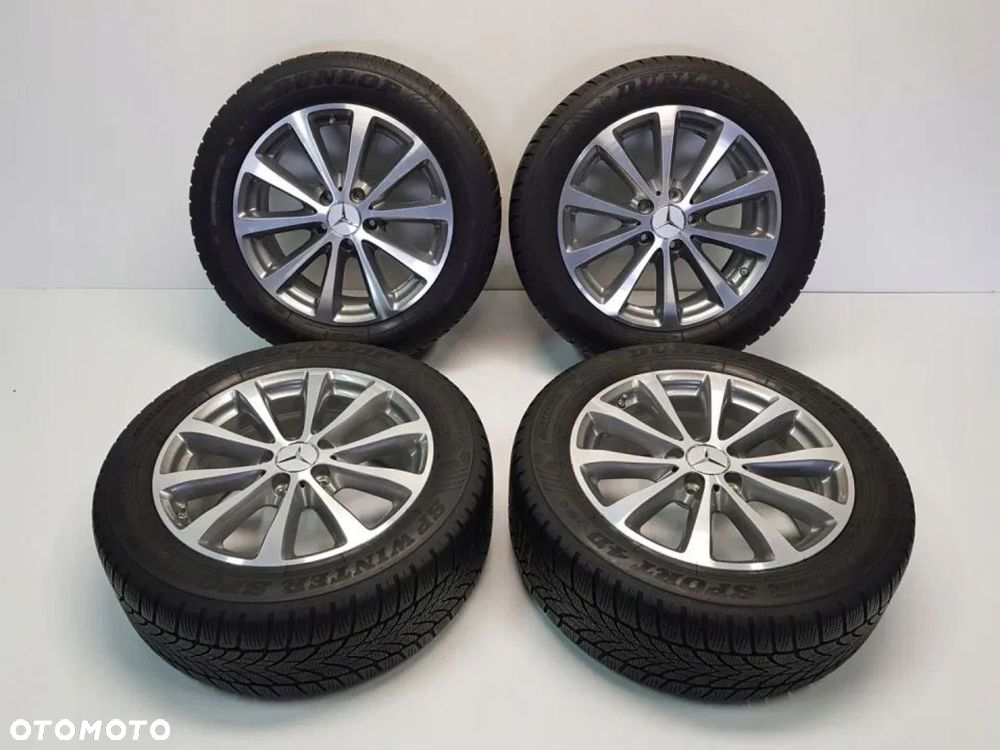 4X ORYGINALNE KOŁA 17" ZIMOWE 225/55 R17 MERCEDES W213 A2134011300 - 1