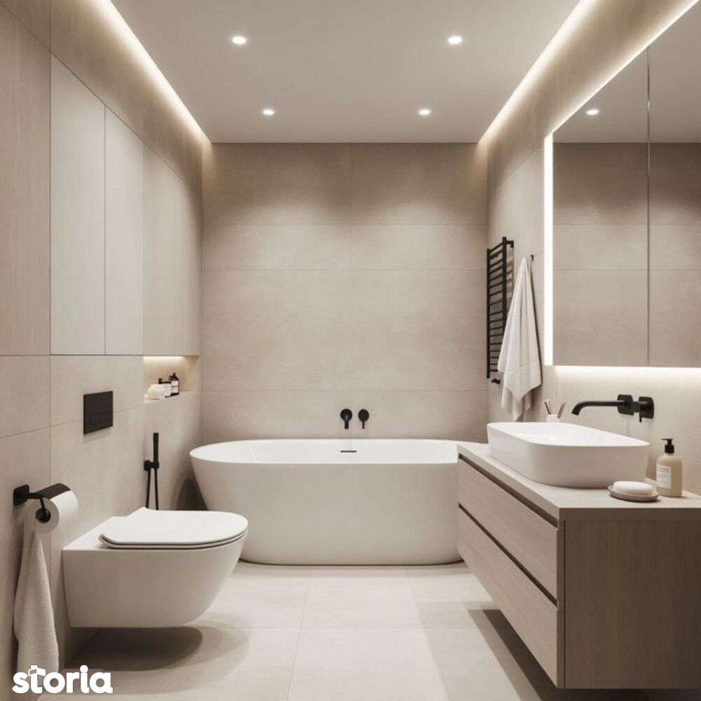 Apartament 2 camere, bloc nou, Strada Stelelor, calitate, spatii verzi - Imagine principală: 3/6