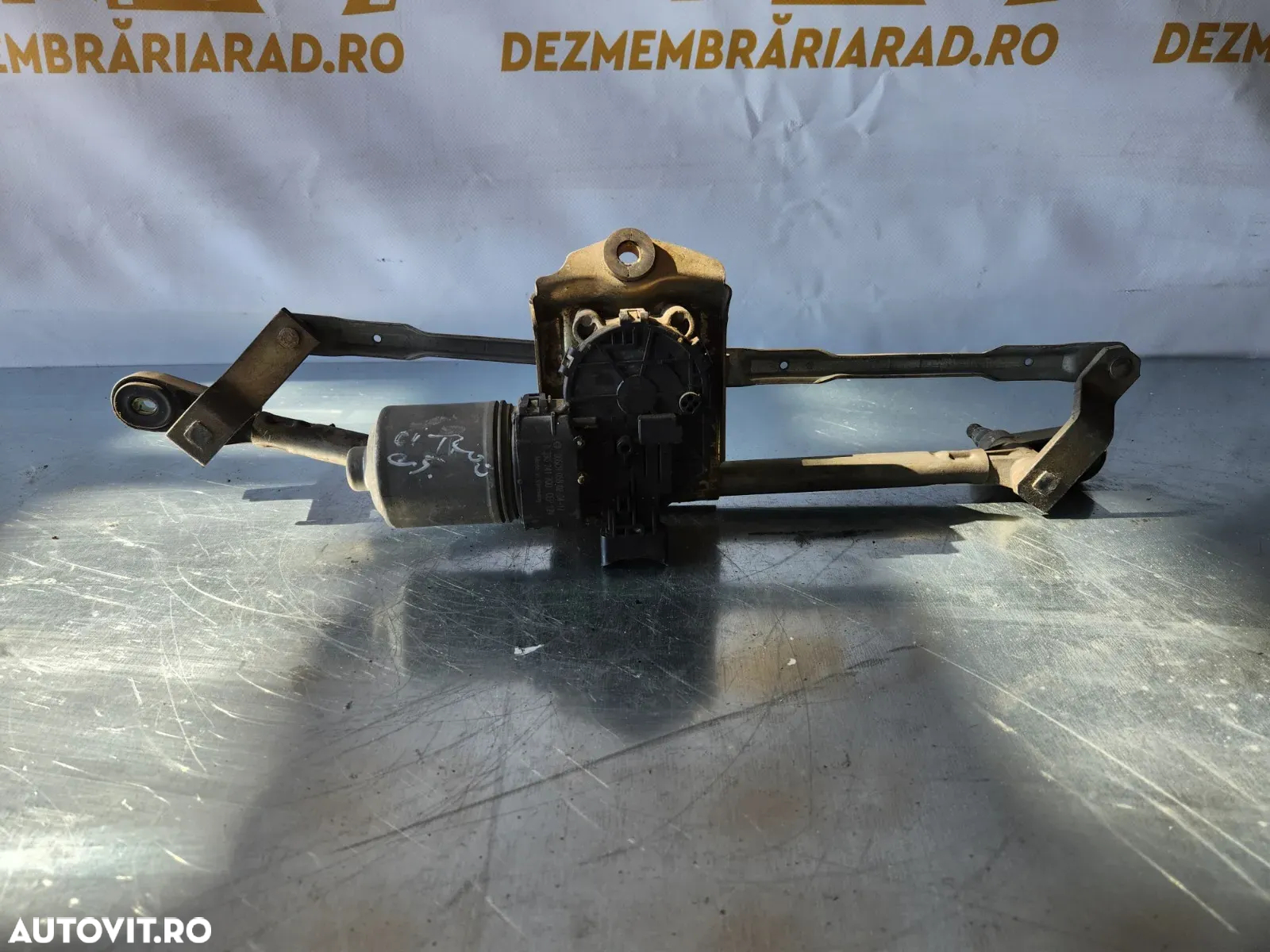 Ansamblu Motoras Stergatoare Citroen C5  An 2001-2002-2003-2004 Volan Stanga Europa - Dezmembrari A - 2
