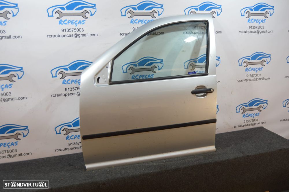 PORTA FRENTE FRONTAL ESQUERDA VW VOLKSWAGEN GOLF IV 4 MK4 1J 1J1 FECHO ELEVADOR MOTOR PUXADOR VIDRO - 4