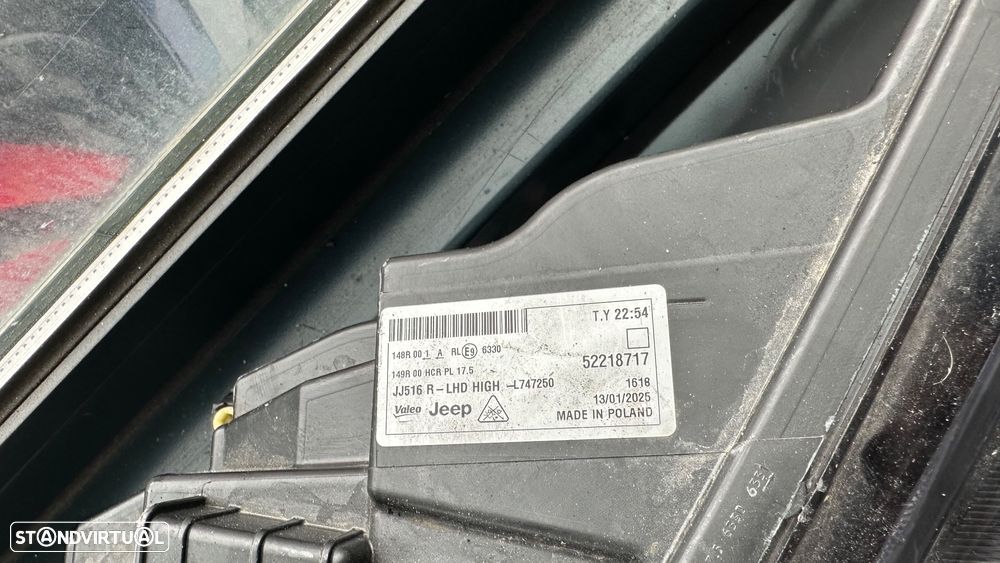 Farol drt Jeep avenger led - 2