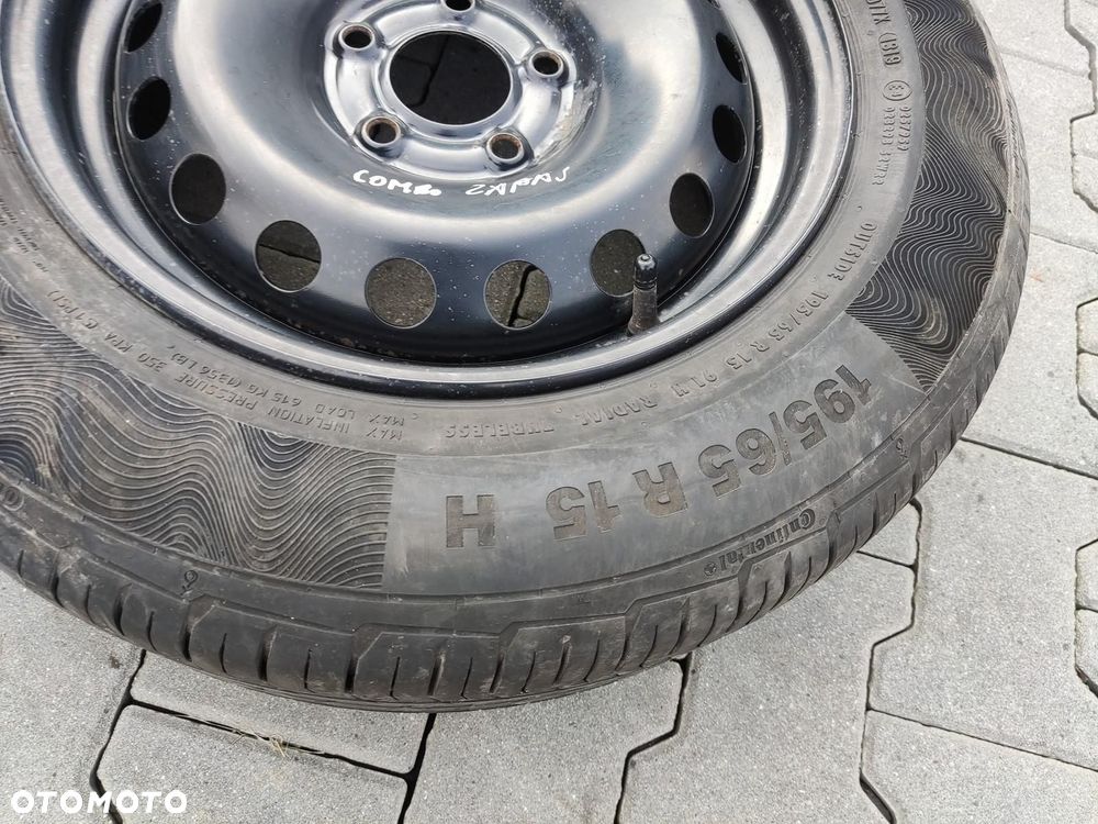 KOŁO DOJAZDOWE ZAPASOWE DOJAZDÓWKA 15 COMBO E PARTNER BERLINGO IV 2018-2023 - 5